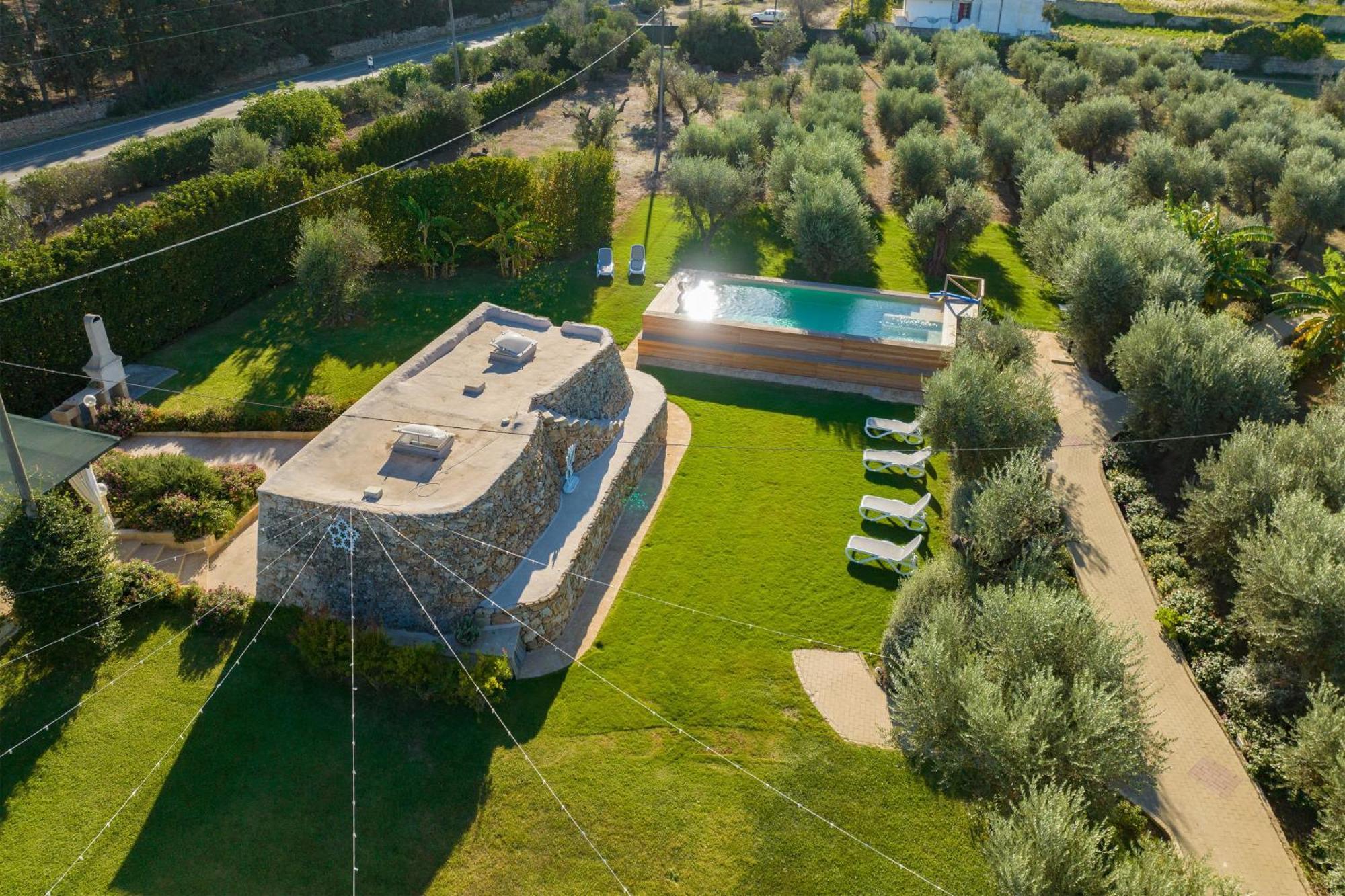 Dimora Tenuta Solentino ตอร์เร ซาน จิโอวานนิ อูเจนโต ภายนอก รูปภาพ