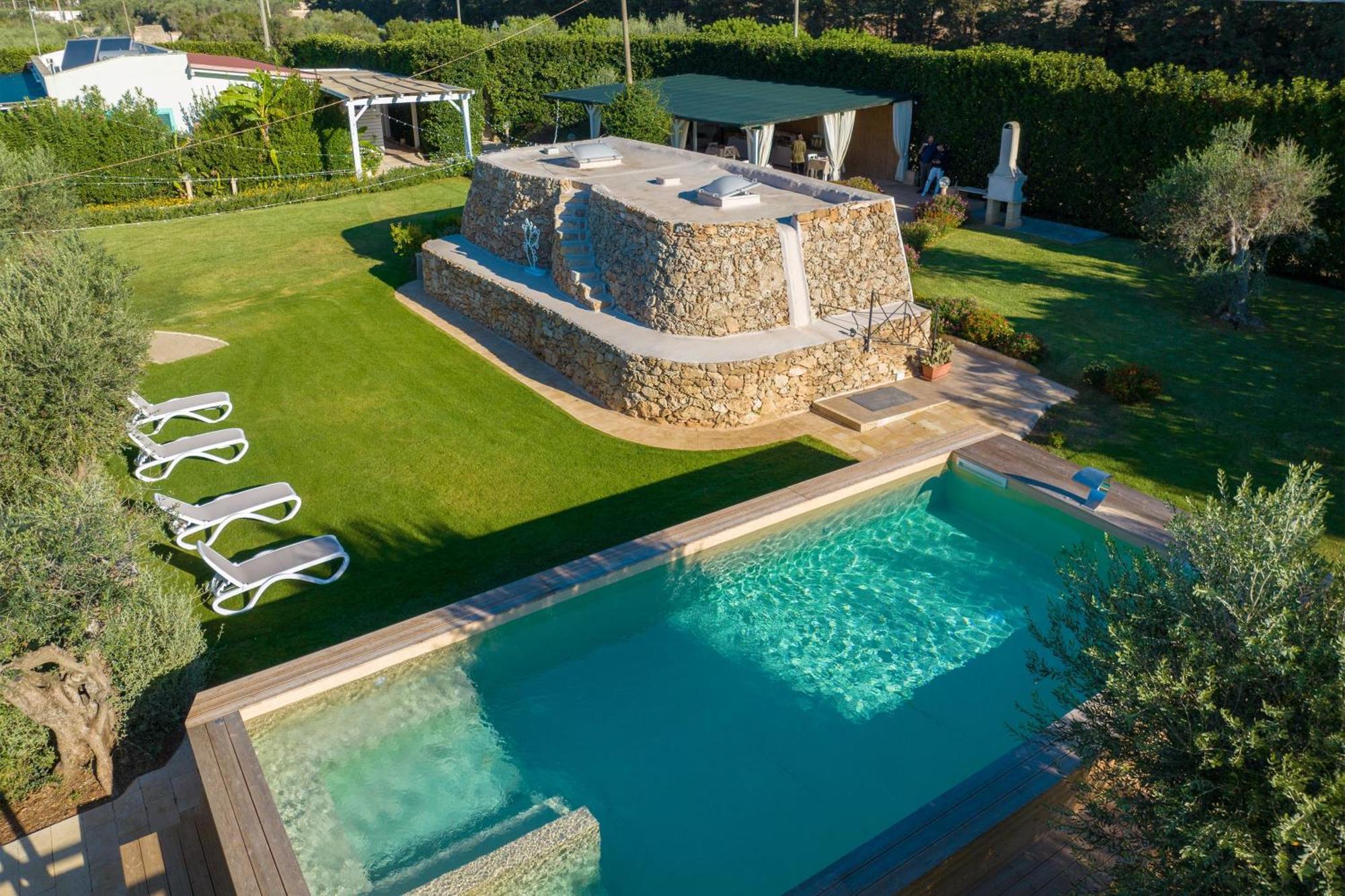 Dimora Tenuta Solentino ตอร์เร ซาน จิโอวานนิ อูเจนโต ภายนอก รูปภาพ